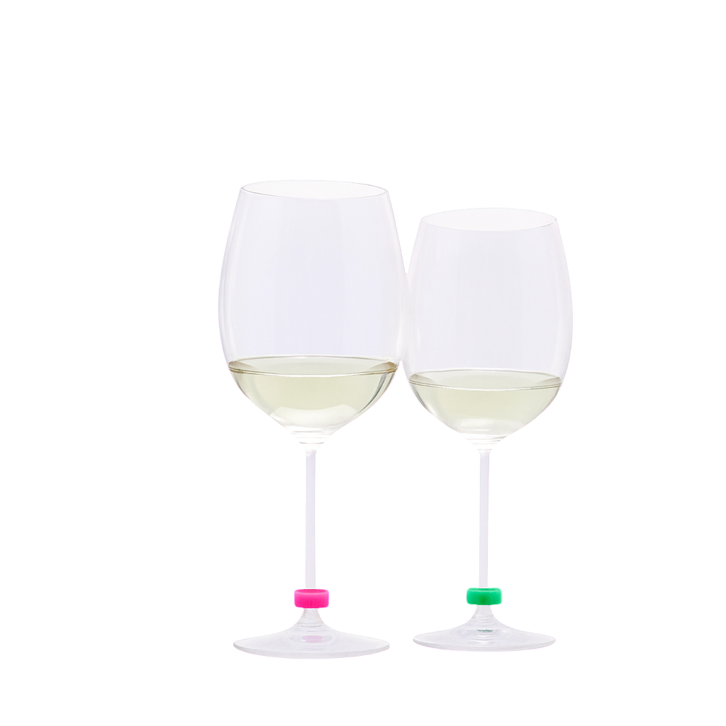 Бокали з кільцями-маркерами